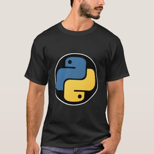 Pythonプログラミング Tシャツ (正面)