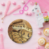 Pythonヘビ ペーパープレート (パーティー)