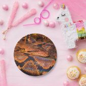 Pythonヘビ ペーパープレート (パーティー)