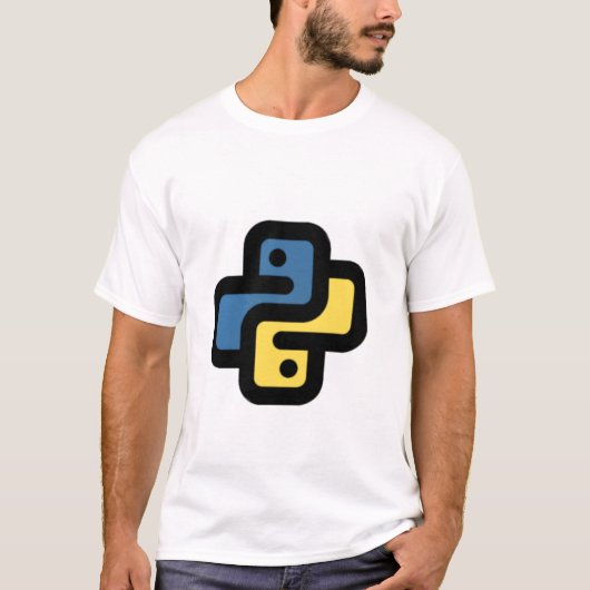 Pythonロゴ Tシャツ (正面)