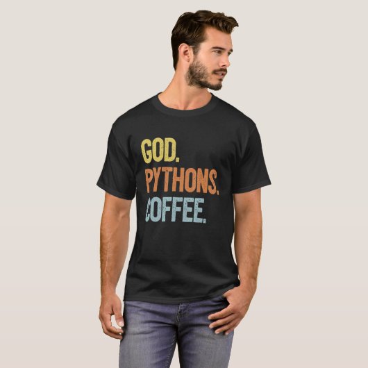 Python所有者1 Tシャツ (正面フル)