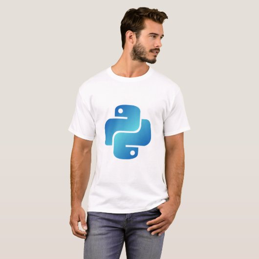 Python言語 Tシャツ (正面フル)