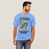 Python:コードを最大限に活用する Tシャツ (正面フル)
