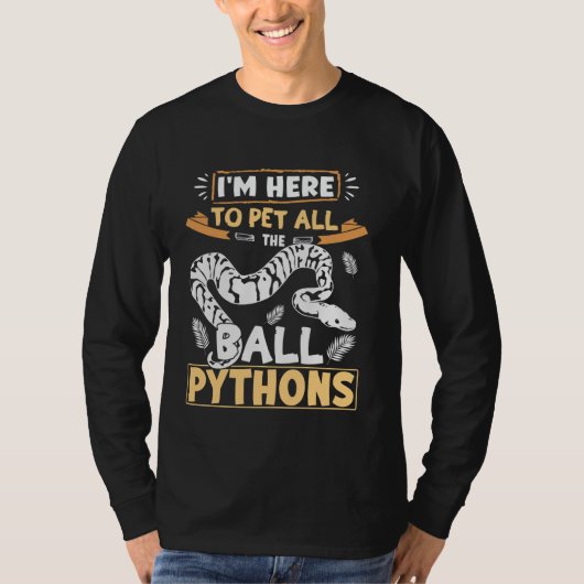 Python 王室のスターターキットX-Large Kids Ball Pyを非表示 Tシャツ (正面)