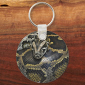 「Python」王室のデザイン製品 キーホルダー (正面)