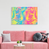 PYTHON – 装飾モダンフラクタル –  キャンバスプリント (インサイチュ (リビング))