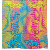 PYTHON – 装飾モダンフラクタル –  シャワーカーテン (正面)