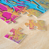 PYTHON – 装飾モダンフラクタル – ジグソーパズル (側面)