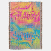 PYTHON – 装飾モダンフラクタル –  スローブランケット (正面縦)