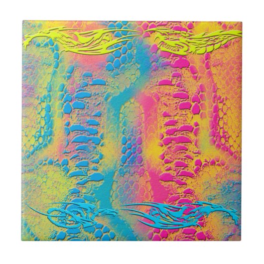 PYTHON – 装飾モダンフラクタル –  タイル (正面)