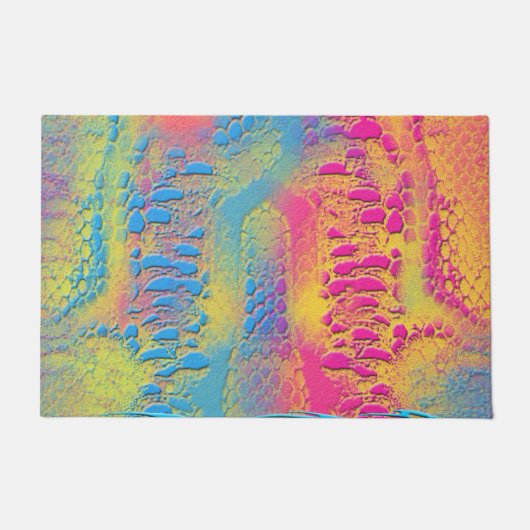 PYTHON – 装飾モダンフラクタル –  ドアマット (正面)