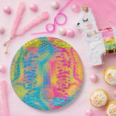 PYTHON – 装飾モダンフラクタル –  ペーパープレート (パーティー)