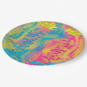 PYTHON – 装飾モダンフラクタル –  ペーパープレート (アングル)