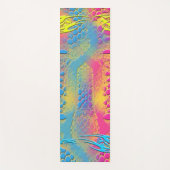 PYTHON – 装飾モダンフラクタル –  ヨガマット (正面)