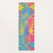 PYTHON – 装飾モダンフラクタル –  ヨガマット (裏面)