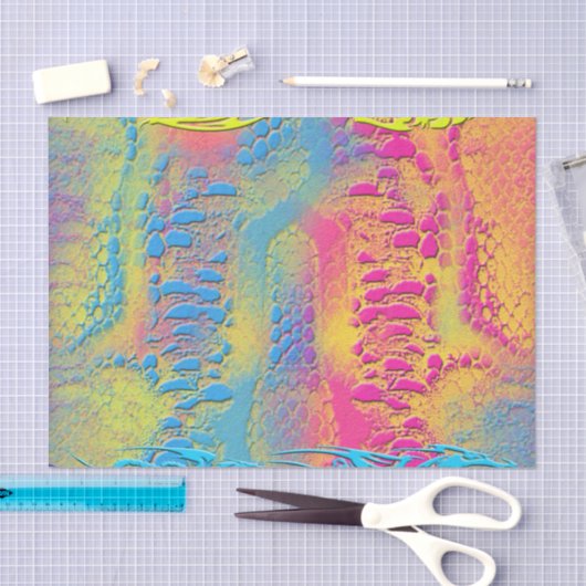 PYTHON – 装飾モダンフラクタル –  薄葉紙 (クラフト)