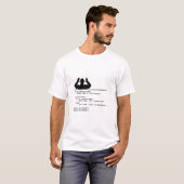 Python Code – あなたの母親はハムスターだった Tシャツ (正面フル)