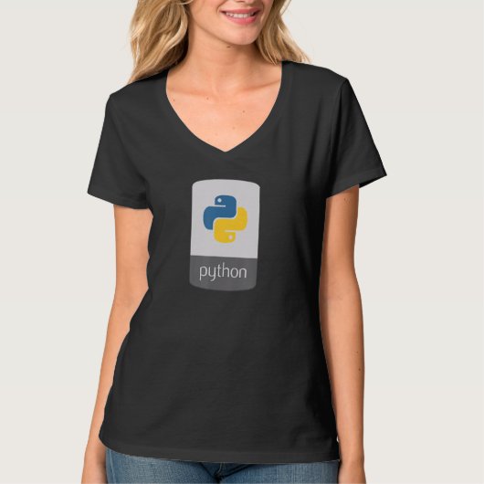 Python Coder Tee Programmer Software Developers 2 Tシャツ (正面)