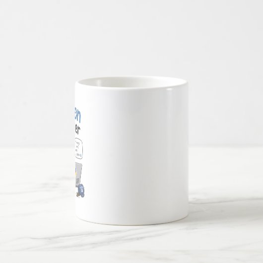 Python Developer コーヒーマグカップ (中央)
