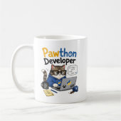 Python Developer コーヒーマグカップ (左)