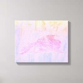 Python in Mist Canvas Print キャンバスプリント