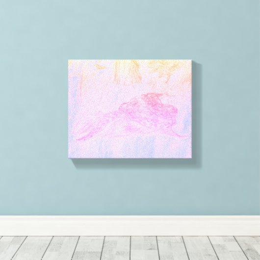 Python in Mist Canvas Print キャンバスプリント (インサイチュ (ウッドフロア))