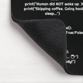 Python morning_routine() マウスパッド – プログラマーへのプレゼント (コーナー)