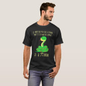 Python Pithon Piシンボル演算おもしろい先生Pi日 Tシャツ (正面フル)