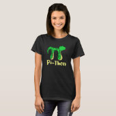 Python Pithon Pi Symbol Fun Math Teacher Pi Day sn Tシャツ (正面フル)