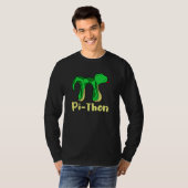 Python Pithon Pi Symbol Fun Math Teacher Pi Day sn Tシャツ (正面フル)