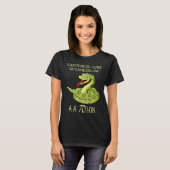 Python Snake Pithon Piシンボル演算先生おたくP Tシャツ (正面フル)