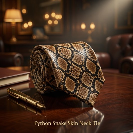 Python Snake Skin  ネクタイ