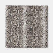 Python Snakeskinプリント マグネット (正面)