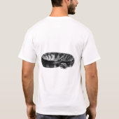 Python Spiritで自分自身を強化 Tシャツ (裏面)