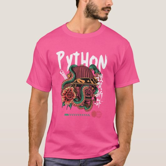 Python Tシャツ (正面)