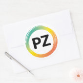 PZ Circle of Learning ステッカー (封筒)