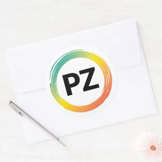 PZ Circle of Learning ステッカー (封筒)