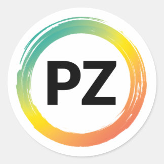 PZ Circle of Learning Sticker ラウンドシール