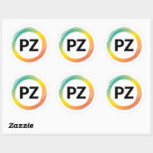 PZ Circle of Learning Sticker ラウンドシール (シート)