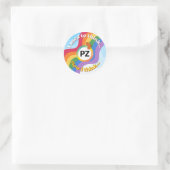 PZ Reading Rainbow I Used To/Now I Think ステッカー (バッグ)