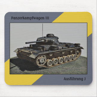 Pzkpfw III AusfのJマウスパッド マウスパッド