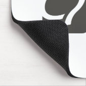 Qのマウスパッド-オレンジ マウスパッド (コーナー)