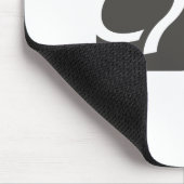 Qのマウスパッド-ラズベリー マウスパッド (コーナー)