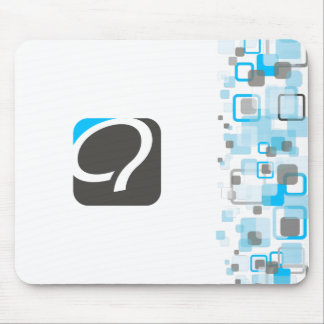 Qのマウスパッド- Quaeroの青 マウスパッド