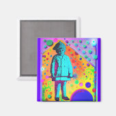 Qの虹！ magNAT-O マグネット (正面/裏面)