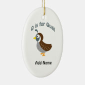 Qはウェイル用 セラミックオーナメント (右)