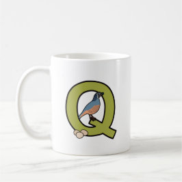 Qは…パーソナライズされたマグカップ コーヒーマグカップ