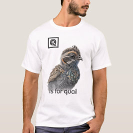 QはQuail Tシャツ用 Tシャツ