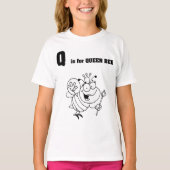QはQueen Bee Girls Tシャツ用 Tシャツ (正面)