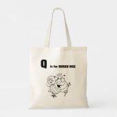 QはQueen Bee Tote Bag用 トートバッグ (裏面)